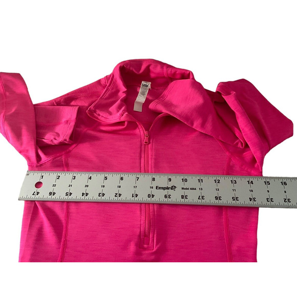 Under Armour ColdGear Fitted Pullover XS Pink Quarter-Zip Thumbholes - Picture 4 of 14
